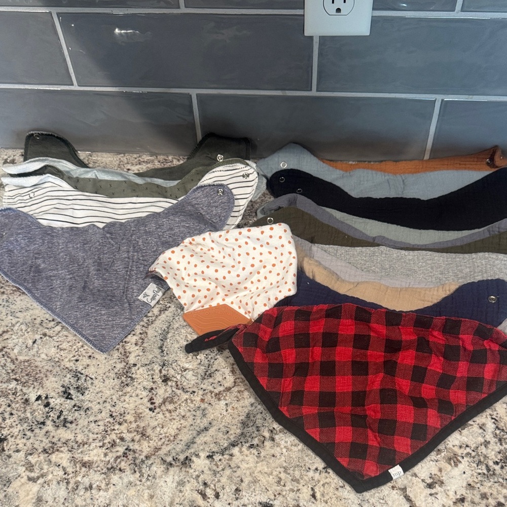 Assorted Baby Bandana Bibs